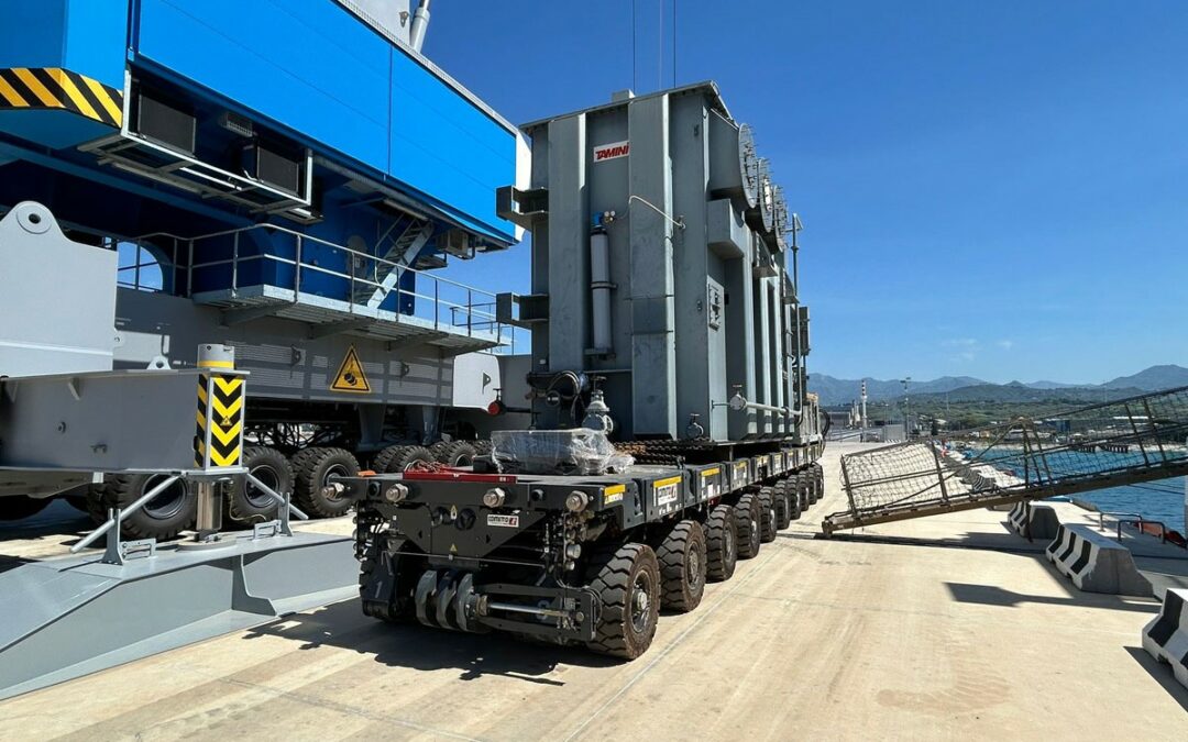 Operations begin at Duferco Terminal Mediterraneo: the first private multi-purpose container terminal in Sicily.